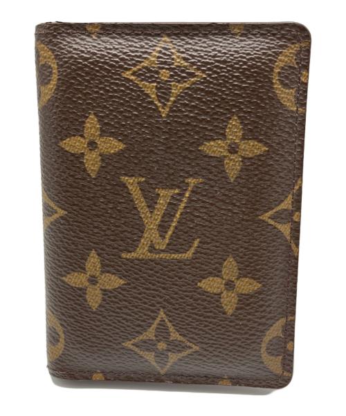 LOUIS VUITTON（ルイ ヴィトン）LOUIS VUITTON (ルイ ヴィトン) ポルトカルトパス ヴェルティカル ブラウンの古着・服飾アイテム