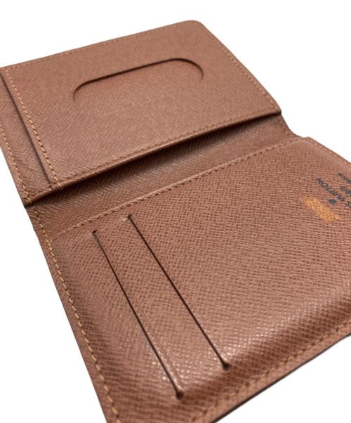 LOUIS VUITTON（ルイ ヴィトン）LOUIS VUITTON (ルイ ヴィトン) ポルトカルトパス ヴェルティカル ブラウンの古着・服飾アイテム