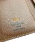 中古・古着 LOUIS VUITTON (ルイ ヴィトン) ポルトカルトパス ヴェルティカル ブラウン：13000円