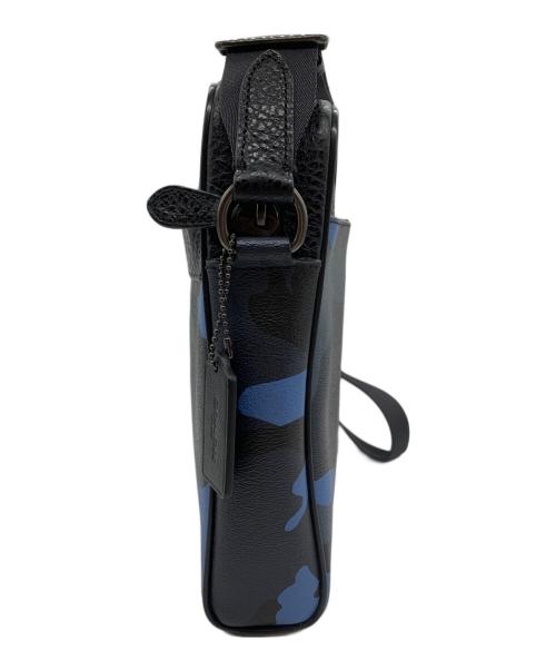 COACH（コーチ）COACH (コーチ) ショルダーバッグ ブラック×ネイビーの古着・服飾アイテム