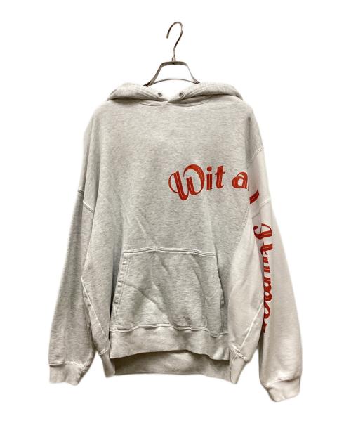 kelen（ケレン）kelen (ケレン) クレイジープリントパーカー グレー サイズ:38 未使用品の古着・服飾アイテム