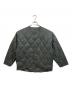 The Loft labo（ザロフトラボ）の古着「REVERSIBLE QUILTING DOWN CARDIGAN」｜チャコールグレー