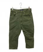 JUNYA WATANABE MANジュンヤワタナベマン）の古着「COTTON TWILL PANTS」｜オリーブ