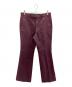 JOHN LAWRENCE SULLIVAN（ジョン ローレンス サリバン）の古着「センタープレスパンツ」｜ブラウン