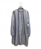 GALLEGO DESPORTESギャレゴデスポート）の古着「ロングシャツ」｜ブルー