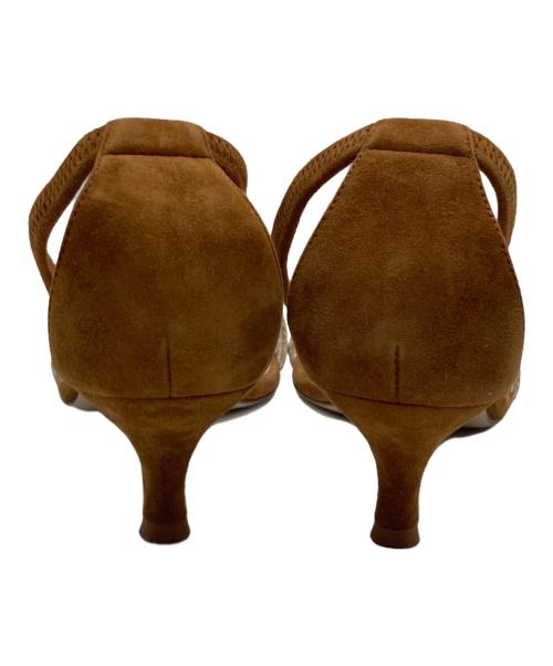 NEBULONIE（ネブローニ）NEBULONIE (ネブローニ) コンビストラップサンダル ブラウン サイズ:36 1/2の古着・服飾アイテム