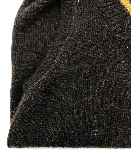 KOLOR（カラー）KOLOR (カラー) ドッキングニットベスト ブラウン サイズ:SIZE 3の古着・服飾アイテム