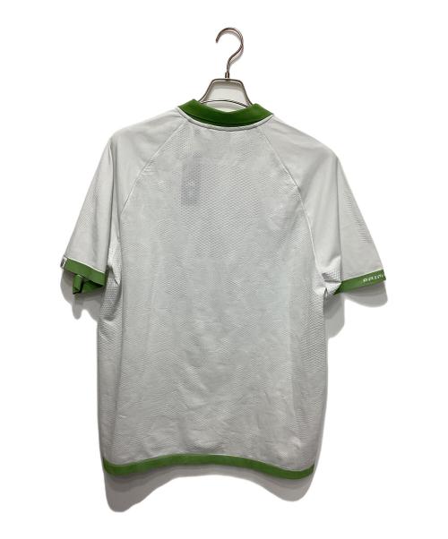 adidas（アディダス）adidas (アディダス) ポロシャツ ホワイト サイズ:4XLの古着・服飾アイテム