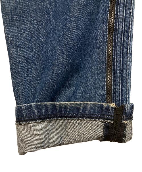 adidas（アディダス）adidas (アディダス) ミッドウエスト デニムパンツ インディゴ サイズ:XLの古着・服飾アイテム