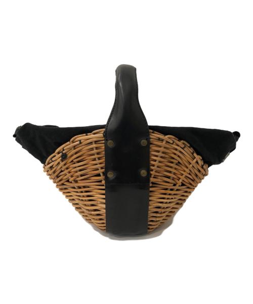 ebagos（エバゴス）ebagos (エバゴス) オイルショルダーファスナー付きバスケットの古着・服飾アイテム