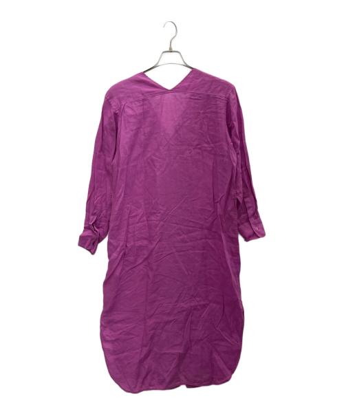 MACPHEE（マカフィー）MACPHEE (マカフィー) ラミーワンピース パープル サイズ:SIZE36 未使用品の古着・服飾アイテム