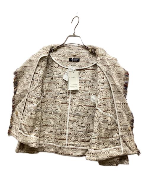 MACPHEE（マカフィー）MACPHEE (マカフィー) ツイードジャケット マルチカラー サイズ:36 未使用品の古着・服飾アイテム