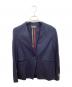PS Paul Smith（ＰＳポールスミス）の古着「ミラノジャージーテーラリング ジャケット」｜ネイビー