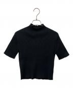 CFCLシーエフシーエル）の古着「半袖リブニット」｜ブラック