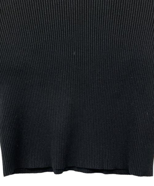 CFCL（シーエフシーエル）CFCL (シーエフシーエル) 半袖リブニット ブラック サイズ:3の古着・服飾アイテム