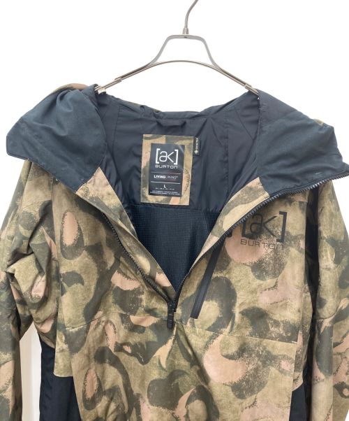 BURTON（バートン）BURTON (バートン) ベロシティ アノラックジャケット オリーブ サイズ:Lの古着・服飾アイテム