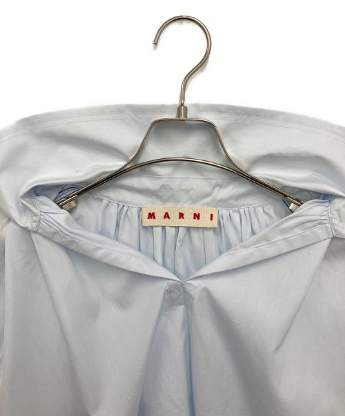 MARNI（マルニ）MARNI (マルニ) ノースリーブシャツ ライトブルー サイズ:38の古着・服飾アイテム