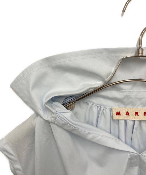MARNI（マルニ）MARNI (マルニ) ノースリーブシャツ ライトブルー サイズ:38の古着・服飾アイテム