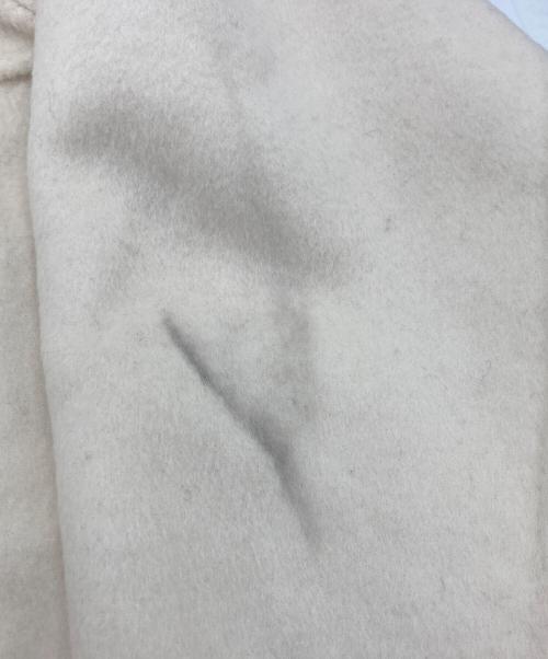 ROSSO（ロッソ）ROSSO (ロッソ) ウールカシミヤリバーミドルショールコート ホワイト サイズ:SIZE Freeの古着・服飾アイテム