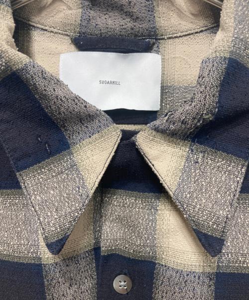 SUGARHILL（シュガーヒル）SUGARHILL (シュガーヒル) OMBRE CRASHED SHIRT ブラック サイズ:3の古着・服飾アイテム
