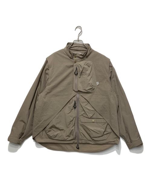 CMF OUTDOOR GARMENT（コンフィーアウトドアガーメント）CMF OUTDOOR GARMENT (コンフィーアウトドアガーメント) OVERLAY JACKET ベージュ サイズ:XLの古着・服飾アイテム