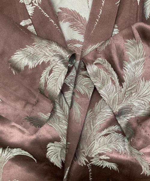 Saint Laurent Paris（サンローランパリ）Saint Laurent Paris (サンローランパリ) ボタニカル柄ショールカラー半袖シャツ　643127 ブラック サイズ:Mの古着・服飾アイテム