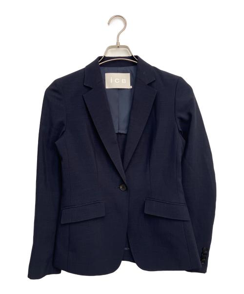 icB（アイシービー）icB (アイシービー) SummerSuit テーラードジャケット ネイビー サイズ:2の古着・服飾アイテム