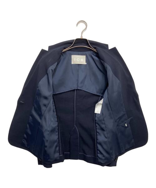 icB（アイシービー）icB (アイシービー) SummerSuit テーラードジャケット ネイビー サイズ:2の古着・服飾アイテム