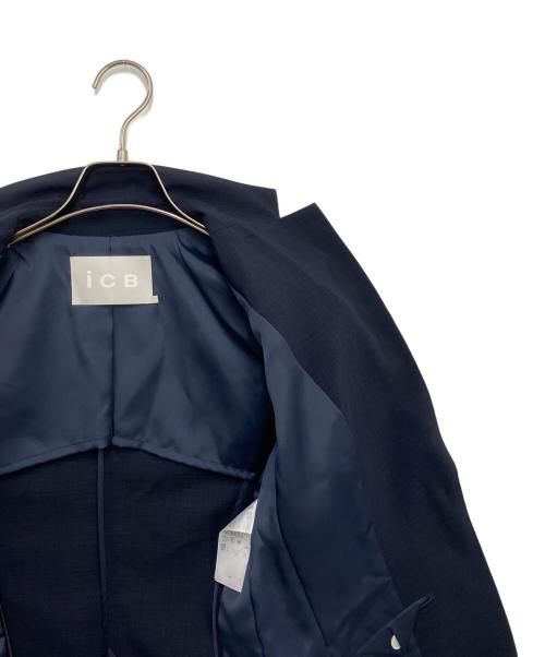 icB（アイシービー）icB (アイシービー) SummerSuit テーラードジャケット ネイビー サイズ:2の古着・服飾アイテム