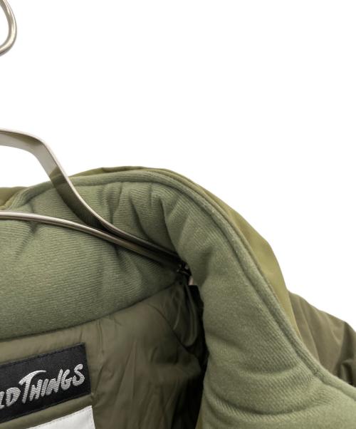 WILD THINGS for EDIFICE（ワイルドシングス エディフィス）WILD THINGS for EDIFICE (ワイルドシングス エディフィス) MARKA (マーカ) ジャケット オリーブ サイズ:3の古着・服飾アイテム