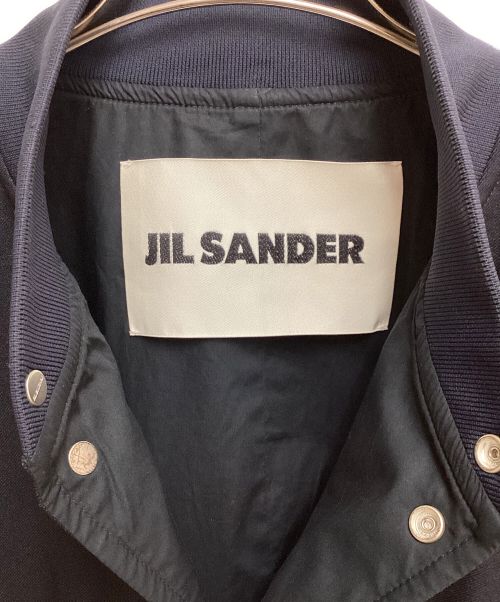 JIL SANDER（ジルサンダー）JIL SANDER (ジルサンダー) 20SS AVALON ドローストリング ボンバージャケット ネイビー サイズ:52の古着・服飾アイテム
