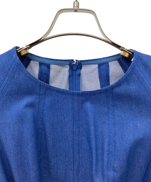 ANAYI（アナイ）ANAYI (アナイ) シルクデニムベルト付きワンピース インディゴ サイズ:36の古着・服飾アイテム