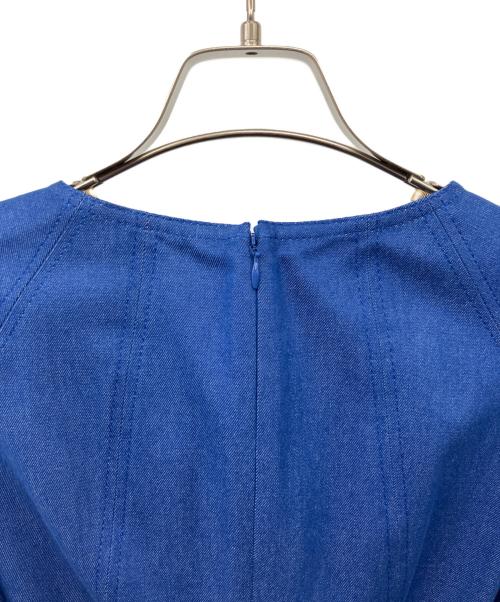 ANAYI（アナイ）ANAYI (アナイ) シルクデニムベルト付きワンピース インディゴ サイズ:36の古着・服飾アイテム