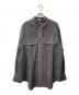 Uhr（ウーア）の古着「Sheer Western Shirt　24SSUhr-SH398」｜グレー