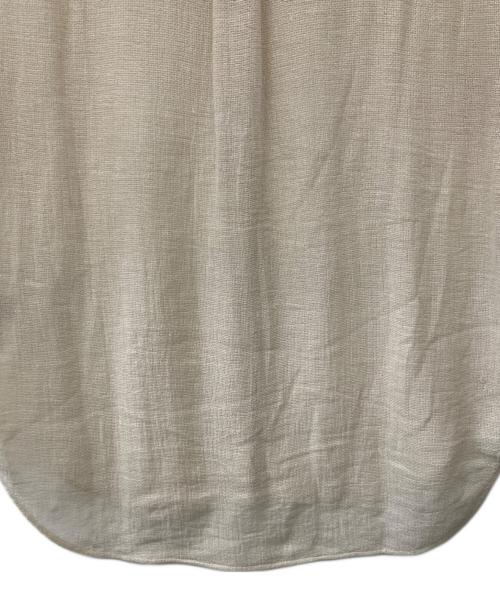 journal standard L'essage（ジャーナルスタンダード レサージュ）journal standard L'essage (ジャーナルスタンダード レサージュ) リネンパナマシャツ ベージュ サイズ:Fの古着・服飾アイテム