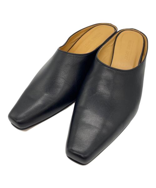 JANE SMITH（ジェーンスミス）JANE SMITH (ジェーンスミス) スムースミュール ブラック サイズ:35¹/₂の古着・服飾アイテム