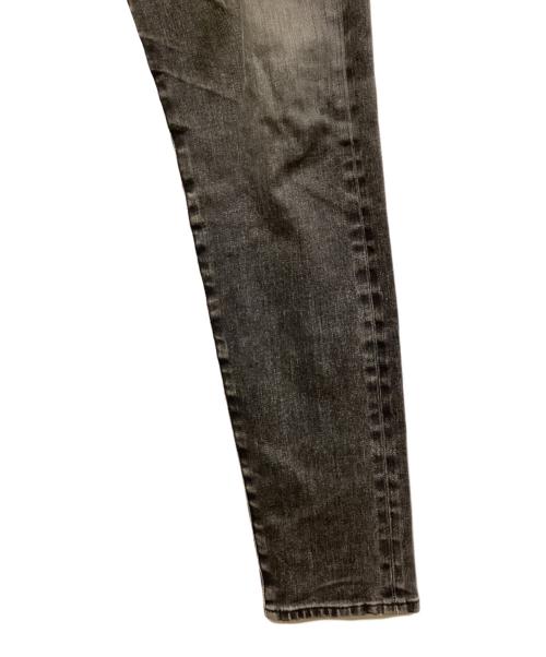 JOHN LAWRENCE SULLIVAN（ジョン ローレンス サリバン）JOHN LAWRENCE SULLIVAN (ジョン ローレンス サリバン) WASHED DENIM TAPERED PANTS/ウォッシュドデニムテーパードパンツ グレー サイズ:36の古着・服飾アイテム