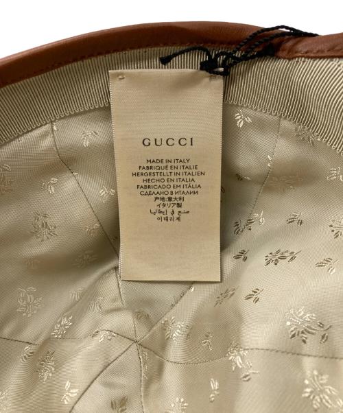 GUCCI（グッチ）GUCCI (グッチ) デニムベースボールキャップ インディゴの古着・服飾アイテム
