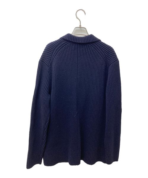 POLO RALPH LAUREN（ポロ・ラルフローレン）POLO RALPH LAUREN (ポロ・ラルフローレン) ウールブレンド ブレザー カーディガン ネイビー サイズ:Mの古着・服飾アイテム