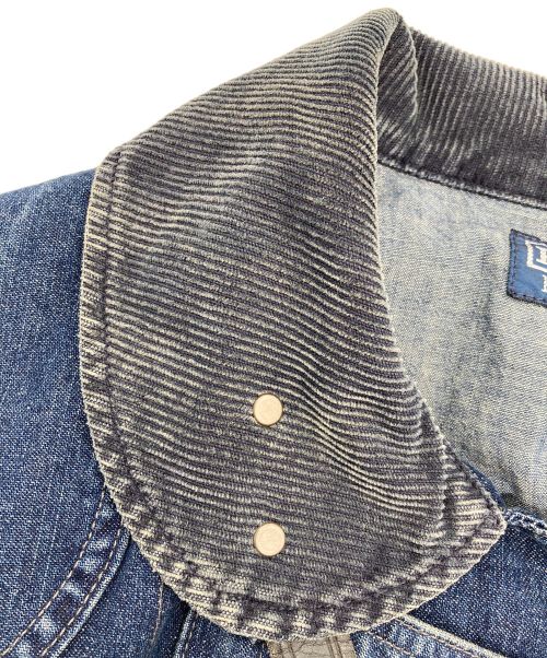 POLO RALPH LAUREN（ポロ・ラルフローレン）POLO RALPH LAUREN (ポロ・ラルフローレン) ファイヤーマンデニムジャケット インディゴ サイズ:170/92Aの古着・服飾アイテム