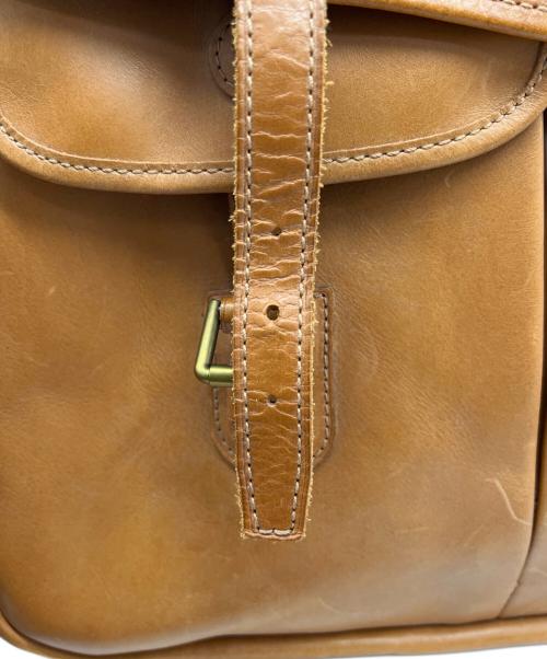 POLO RALPH LAUREN（ポロ・ラルフローレン）POLO RALPH LAUREN (ポロ・ラルフローレン) ヘリテージ レザー メッセンジャー バッグ ブラウンの古着・服飾アイテム
