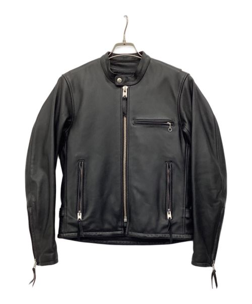 KADOYA（カドヤ）KADOYA (カドヤ) シングルライダースジャケット ブラック サイズ:Sの古着・服飾アイテム