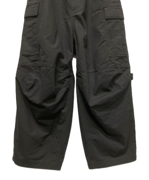 BALENCIAGA（バレンシアガ）BALENCIAGA (バレンシアガ) ドローストリングス ワイドカーゴパンツ ブラック サイズ:44の古着・服飾アイテム