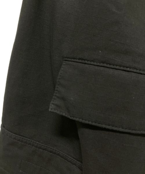 BALENCIAGA（バレンシアガ）BALENCIAGA (バレンシアガ) ドローストリングス ワイドカーゴパンツ ブラック サイズ:44の古着・服飾アイテム