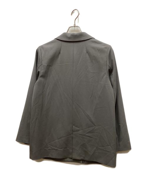 Mystrada（マイストラーダ）Mystrada (マイストラーダ) ダブルボタンテーラージャケット グレー サイズ:38の古着・服飾アイテム