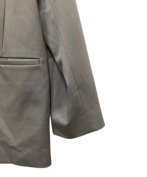 Mystrada（マイストラーダ）Mystrada (マイストラーダ) ダブルボタンテーラージャケット グレー サイズ:38の古着・服飾アイテム