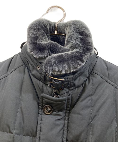 MOORER（ムーレー）MOORER (ムーレー) KURO-KM2 ダウンコート ブラック サイズ:42の古着・服飾アイテム