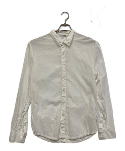 JAMES PERSE（ジェームスパース）JAMES PERSE (ジェームスパース) コットン スタンダードシャツ ホワイト サイズ:SIZE 00の古着・服飾アイテム