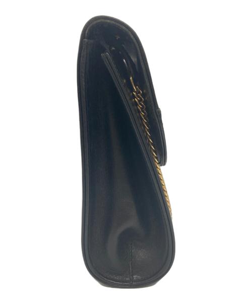 CELINE（セリーヌ）CELINE (セリーヌ) チェーンショルダーバッグ ブラックの古着・服飾アイテム