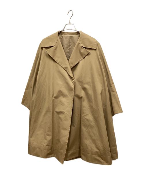 AMARC（アマーク）AMARC (アマーク) ミドル丈フレアコート ベージュ サイズ:Freeの古着・服飾アイテム
